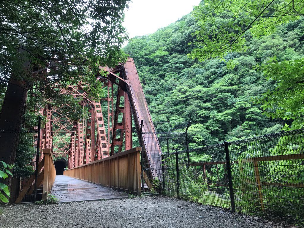 第二武庫川橋梁と深緑