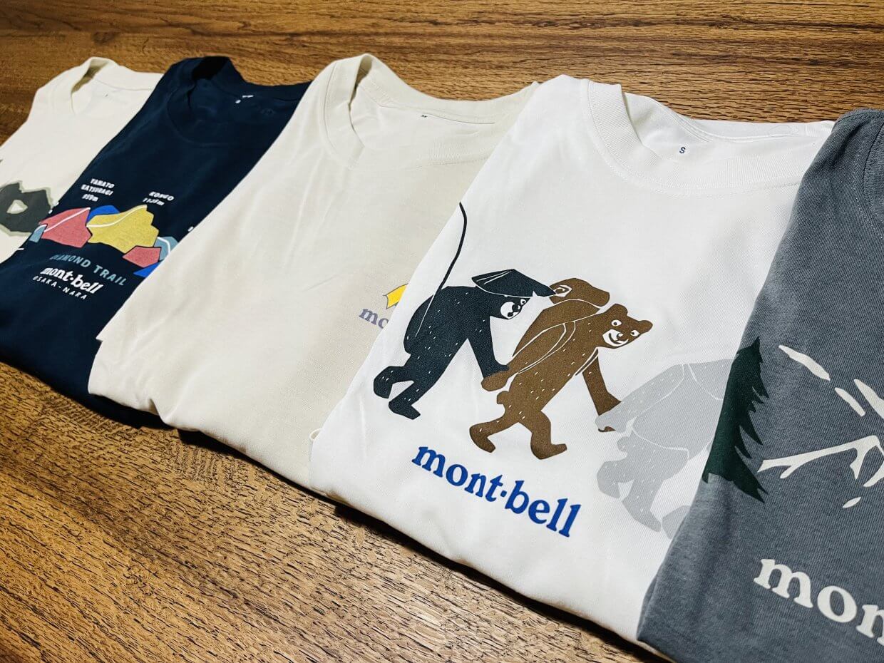 モンベル-Tシャツ