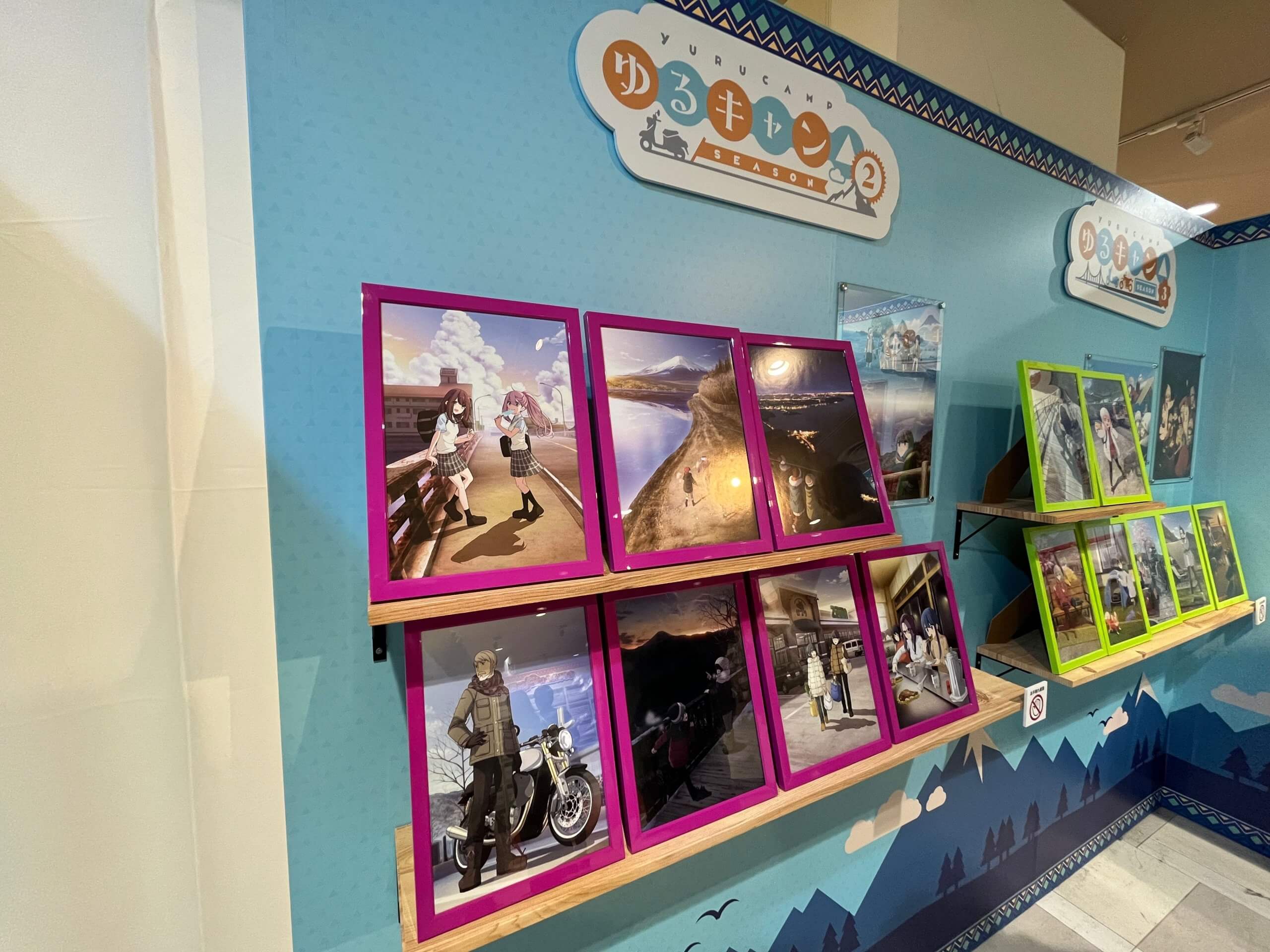 シーズン1のメインビジュアルとキャラ別シーン